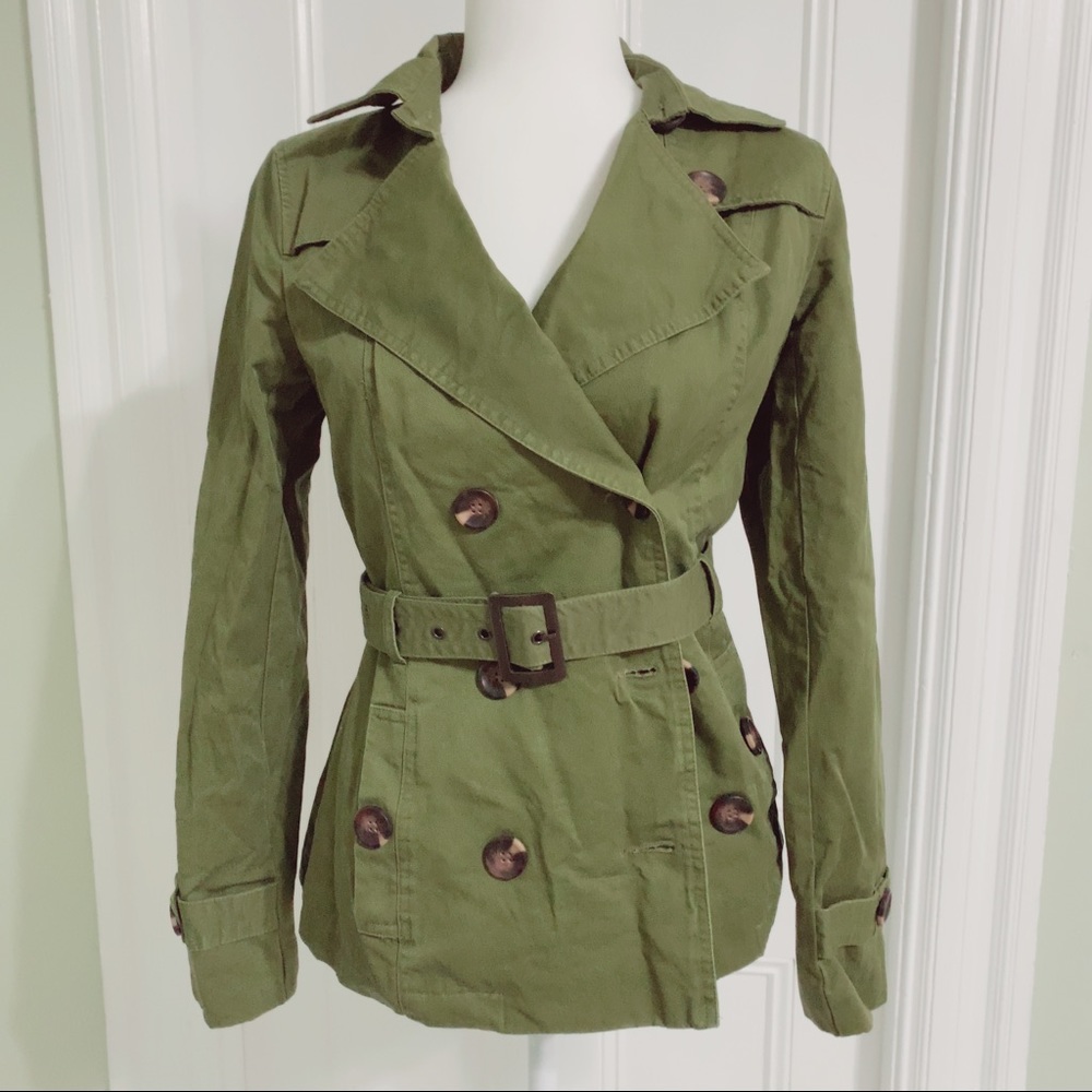 Army Olive Green Military Jacket